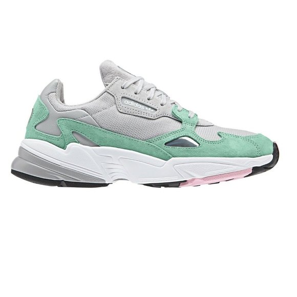 adidas falcon grey green